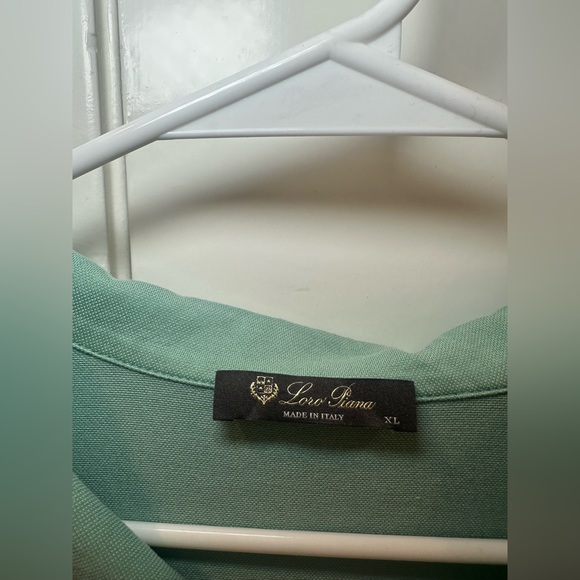 Loro Piana Polo in Green Size XL - Picture 2 of 4
